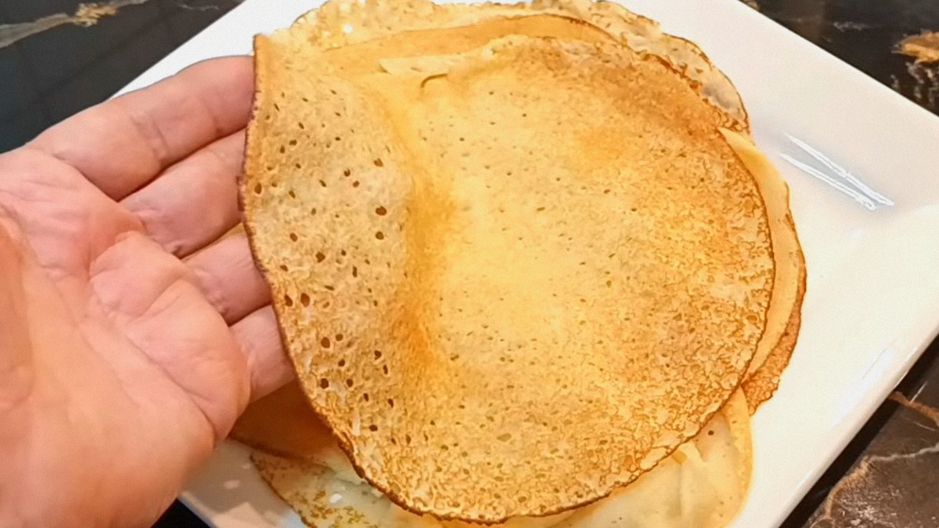 Як зробити тісто для ажурних млинців Як зробити тісто для ажурних млинців