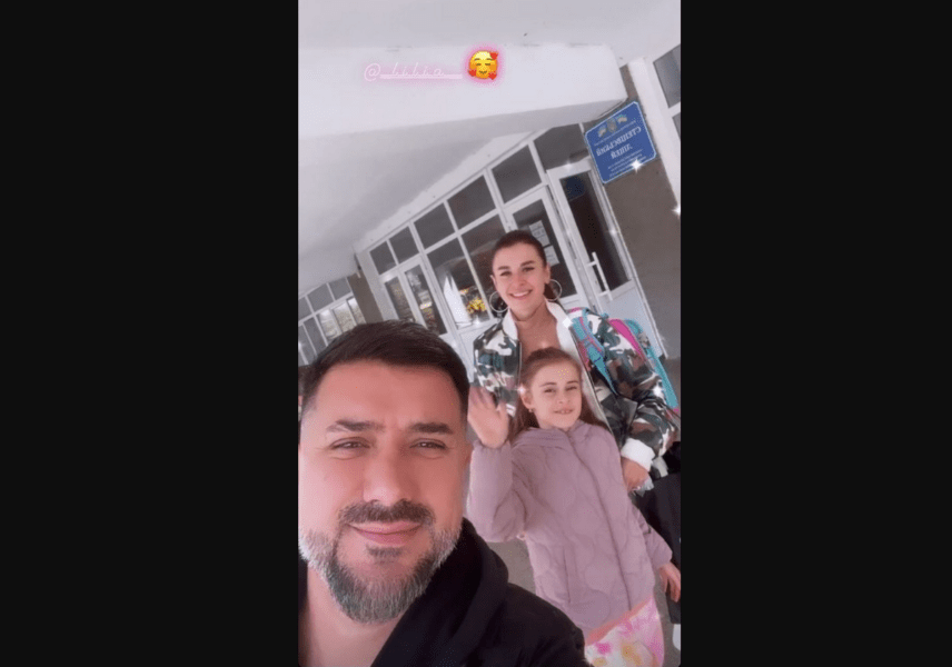 Нещодавно закохані відвели доньку Лілії у школу