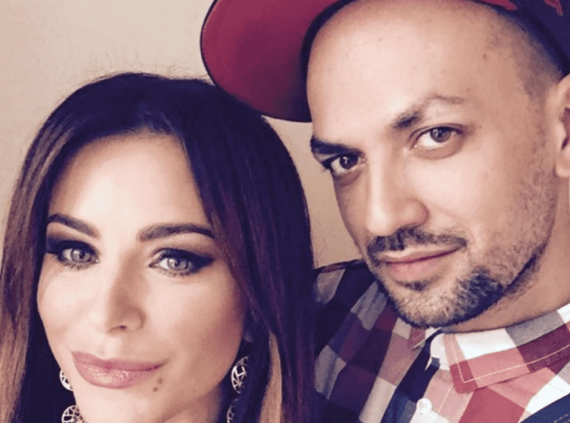 Український режисер Олег Бондарчук з колишньою подругою Ані Лорак