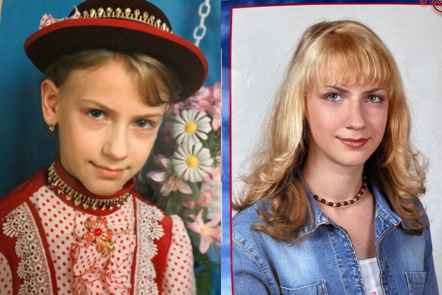 Як виглядала Леся Нікітюк в шкільні роки