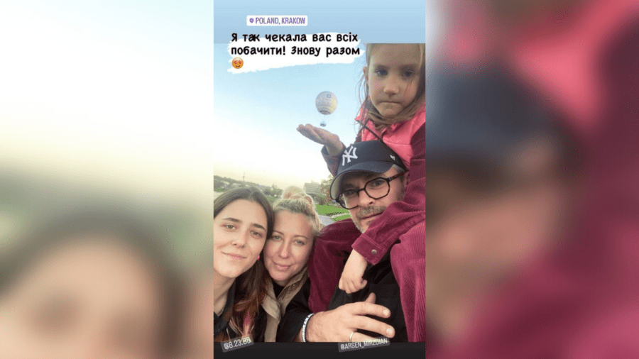 Тоня Матвієнко показала кадри з Арсеном Мірзояном та двома доньками, на яких вони весело проводили час