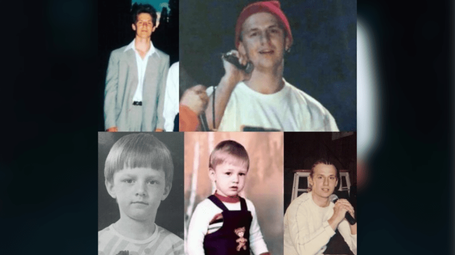 Український музикант Потап під час навчання у школі мав довгу чорняву шевелюру, а тому його рідко впізнають на випускних знімках