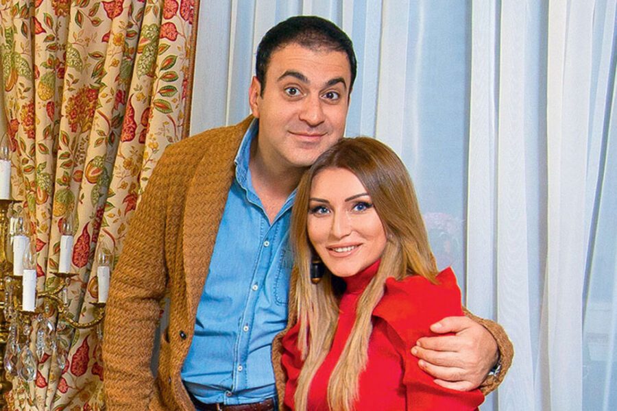 Гарік Мартиросян зі своєю дружиною