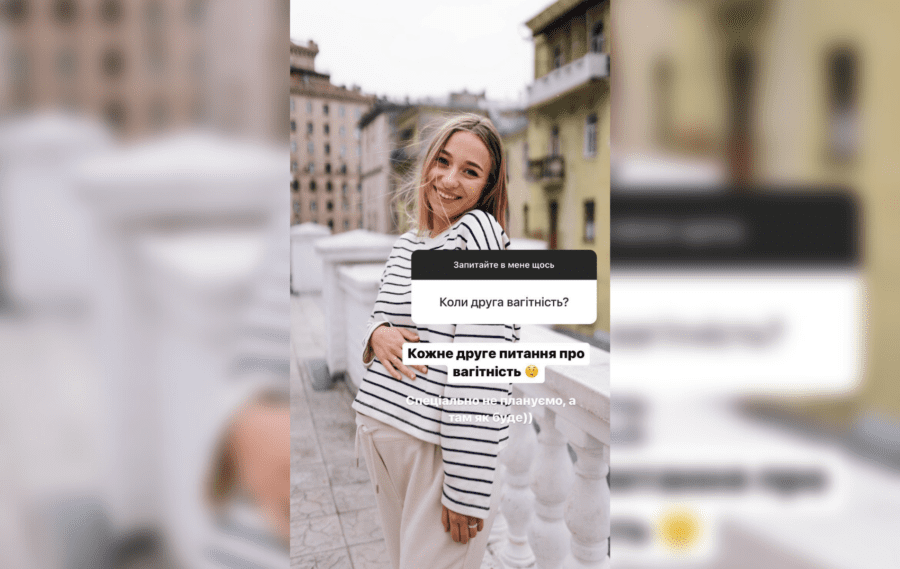 Молода дружина Віктора Павліка прокоментувала другу вагітність