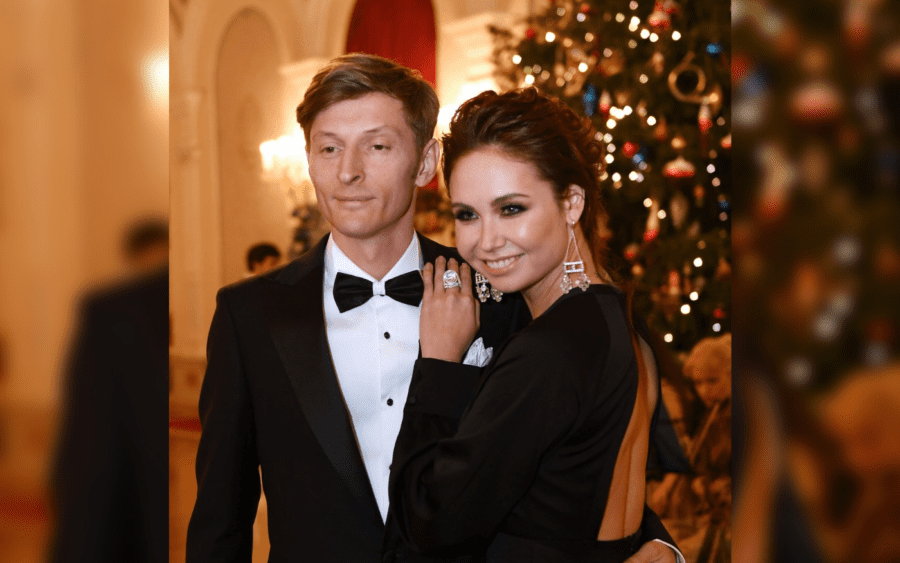 Павел Воля зі своєю дружиною