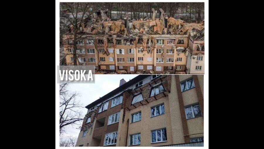 Лобода, яка передала на відбудову Ірпеня 2 млн грн, показала результат своїх вкладень