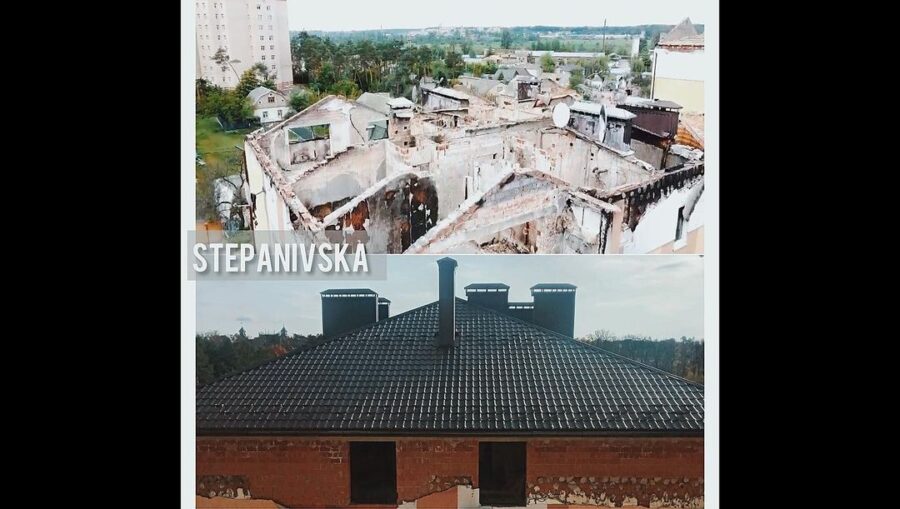 Лобода, яка передала на відбудову Ірпеня 2 млн грн, показала результат своїх вкладень