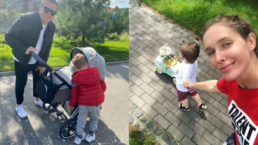 Діти Осадчі та Горбунова у звичайному житті