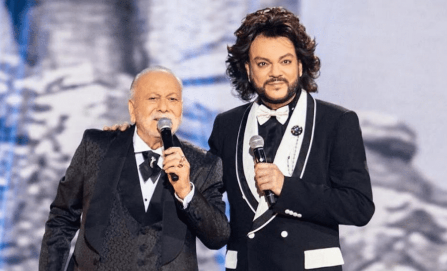 Філіп Кіркоров зі своїм не менш відомим батьком