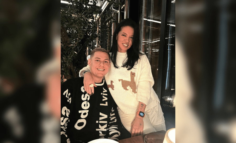 Ірина Горова з чоловіком своєї старшої доньки