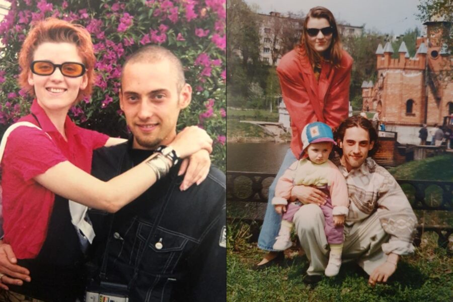 Діма Коляденко з дружиною Олено і сином: архівні фото