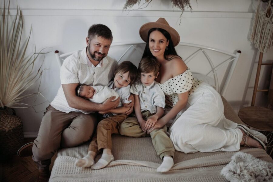 Сім'я Олександра Бережка