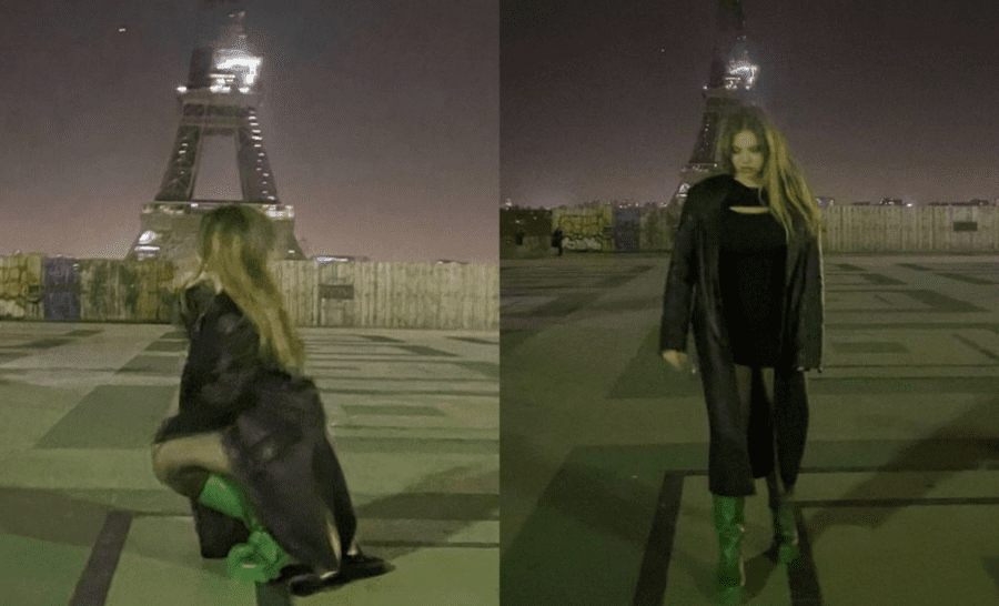 Злата Мітчелл показала фотографії з Франції