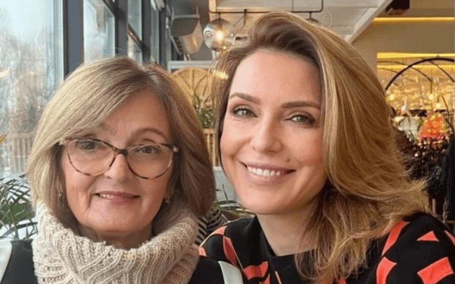 Марина Боржемська зі своєю мамою