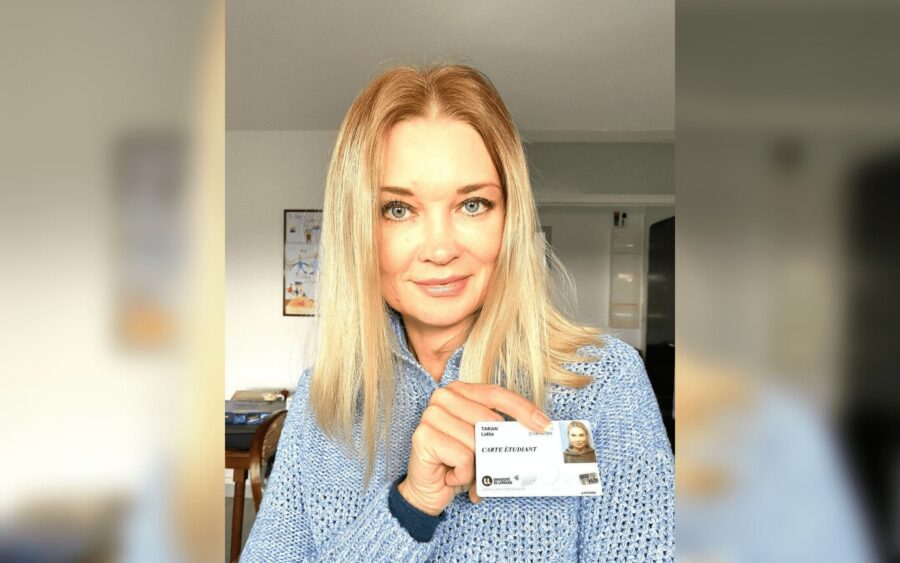 Лідія Таран стала студенткою закладу вищої освіти у Франції