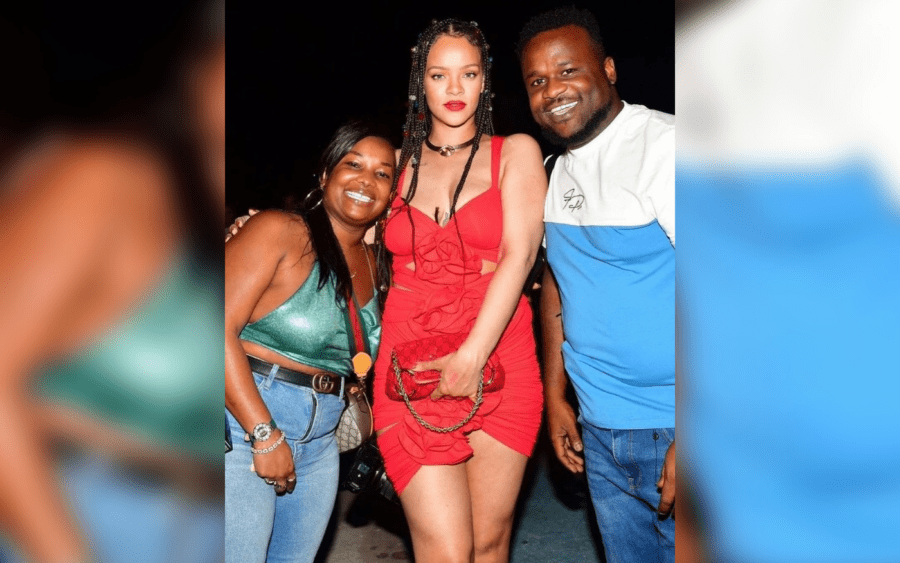 Ріанна в сукні від польської дизайнерки