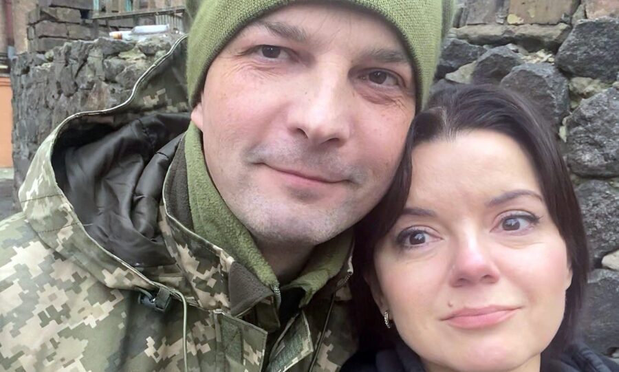 Чоловік Марічки Падалко зізнався телеведучій в коханні з передової