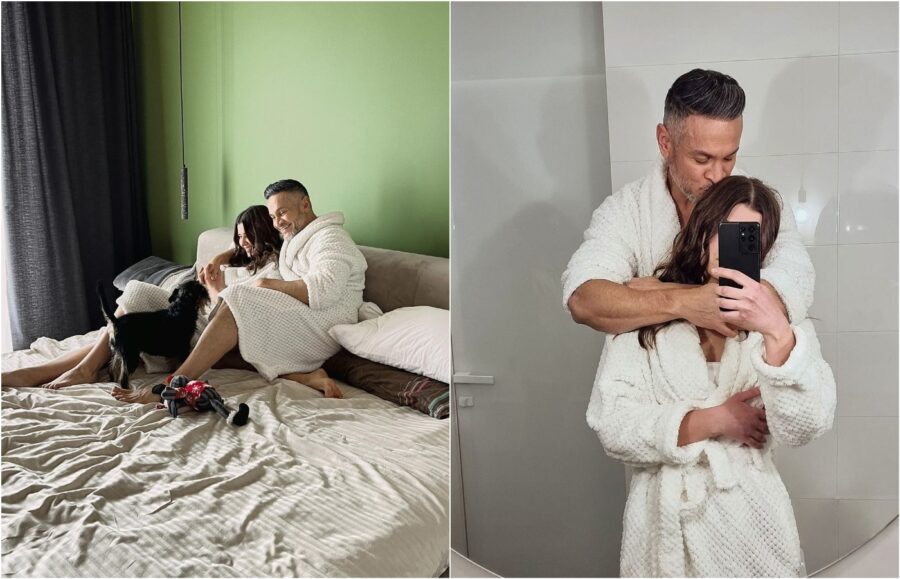 Ектор зі своєю коханою жінкою