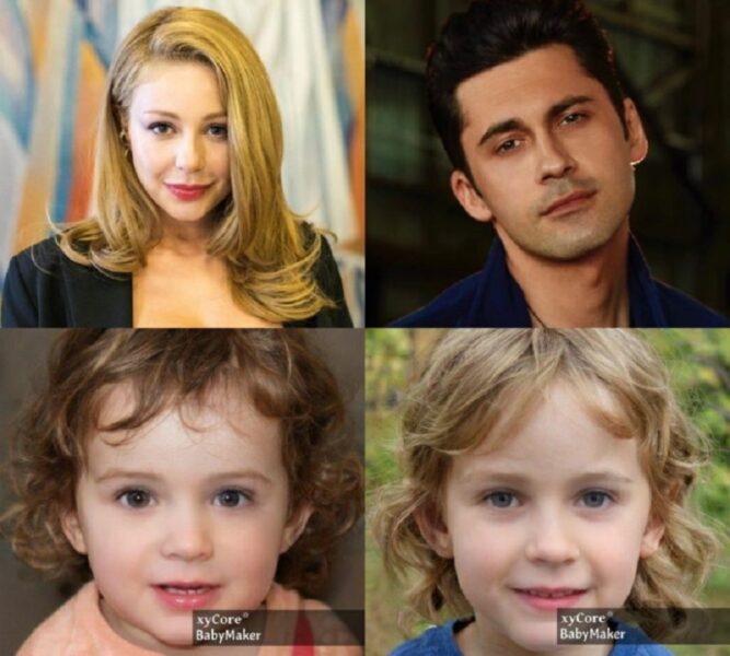  Штучний інтелект показав, як виглядали б діти Кароль і Балана