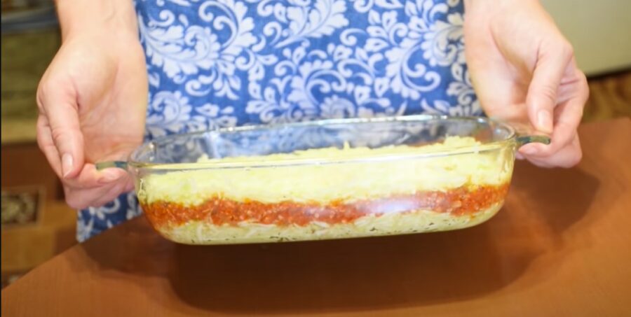 Рецепт кабачкової запіканки з фаршем