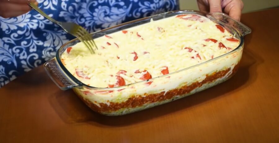 Рецепт кабачкової запіканки з фаршем