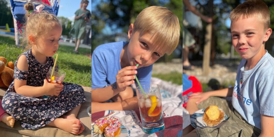 Alyosha показала донечку і двох синів від Тараса Тополі, яких забрала з України жити в США