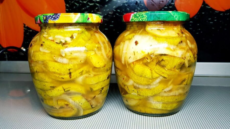 Як приготувати кабачки на зиму зі смаком смаженого шашлику