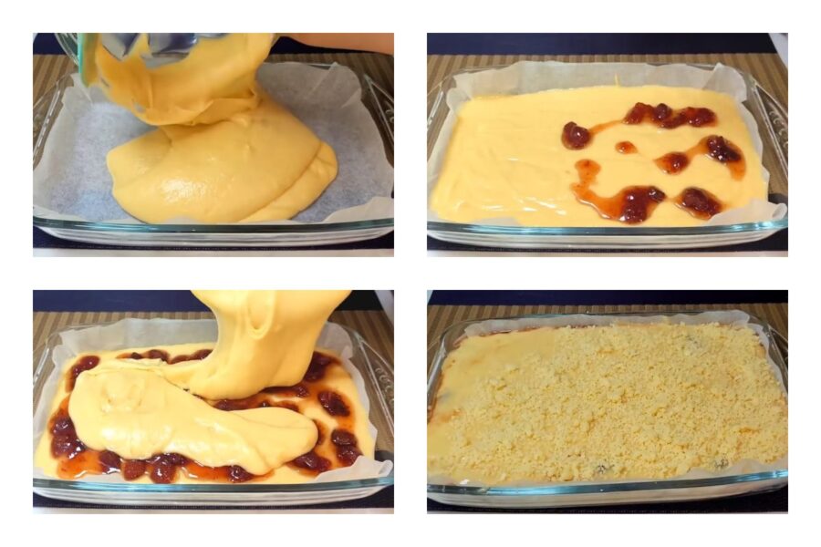 Пиріг заливний з начинкою