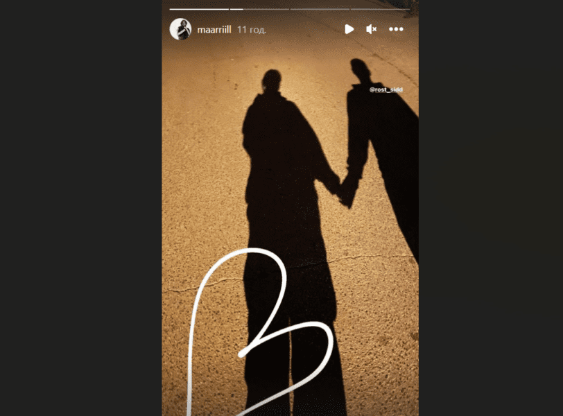 Марія Кравець показала свіжу Інстаграм-історію зі своїм таємним бойфрендом