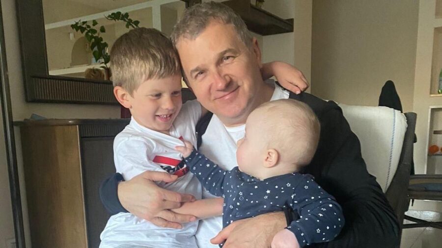 Юрій Горбунов з синами