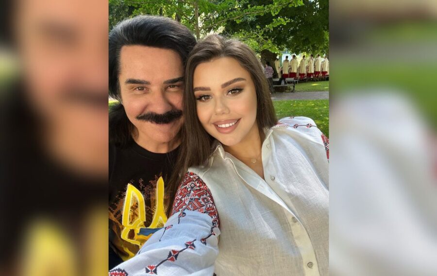 Павло Зібров показався на нагородженні та продемонстрував світлину зі своєю донькою Діаною