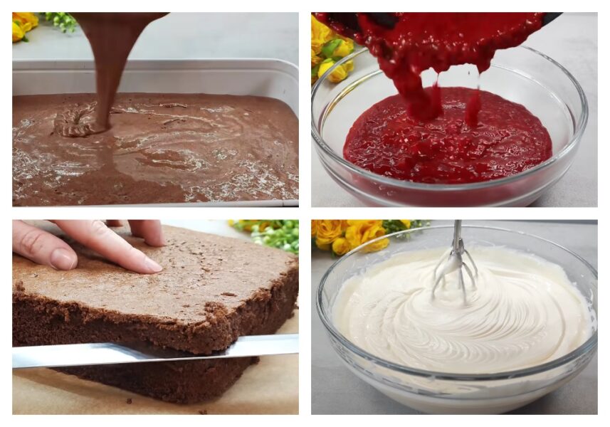 Малиновий торт