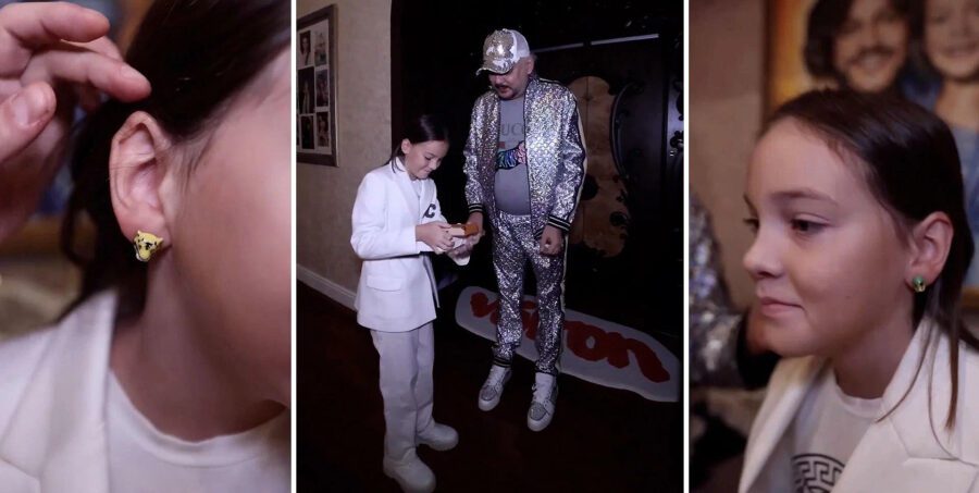 11-річна донька Філіпа Кіркорова залишилась незадоволена його подарунком з Нью-Йорка