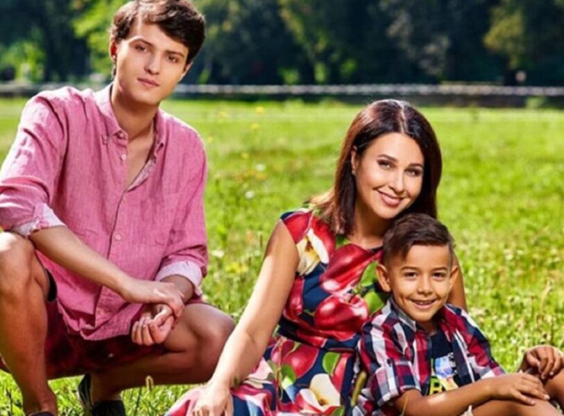 Наталія Мосейчук та син Антін