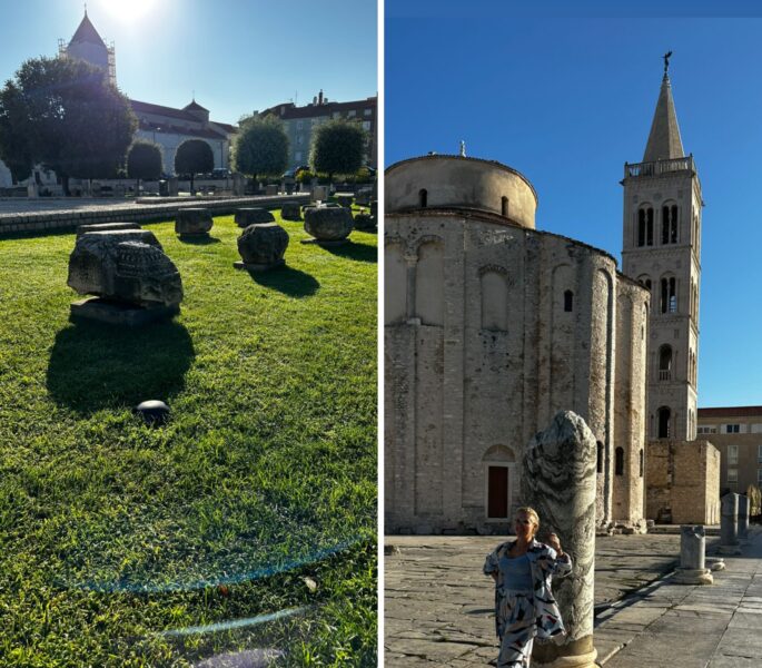 Співачка Катерина Бужинська відвідала різні історичні й архітектурні пам'ятки Хорватії