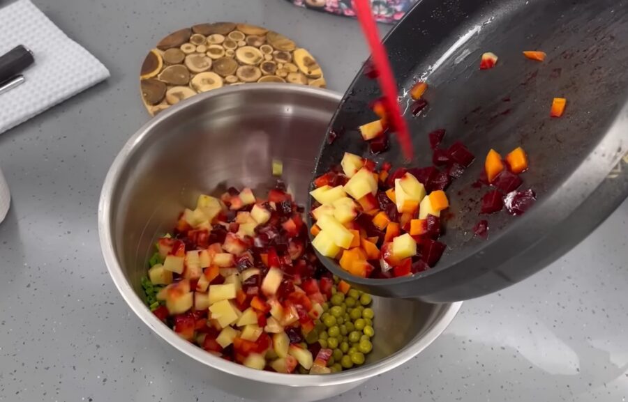 Рецепт вінегрету з цікавою заправкою