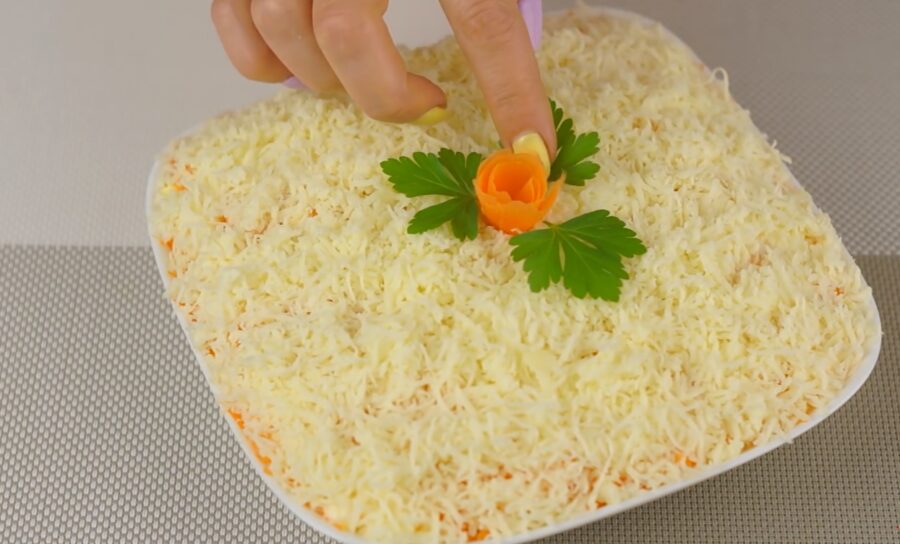 Рецепт смачного салату з 4 інгредієнтів