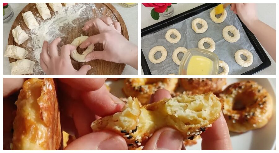 Сирні бублики