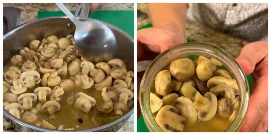 Мариновані шампіньйони