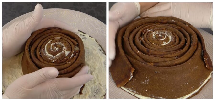 Торт з оладок