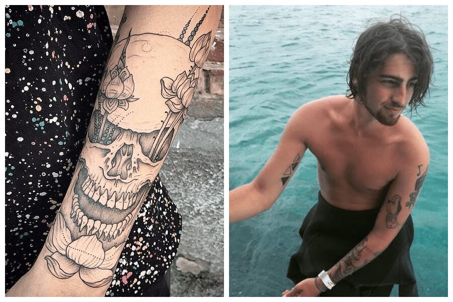 Володимир Дантес після розлучення з Дорофєєвою набив тату на обличчі