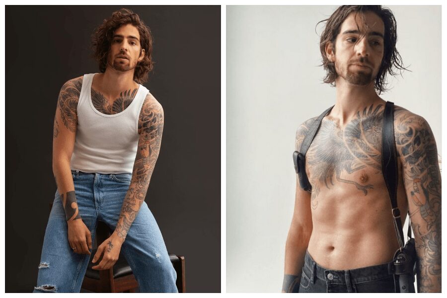 Володимир Дантес після розлучення з Дорофєєвою набив тату на обличчі