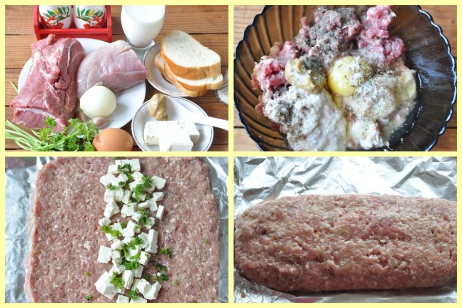 Святковий рулет із домашнього фаршу подаю на замовлення