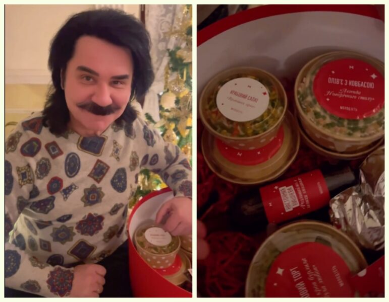 Павло Зібров представив подарунковий бокс