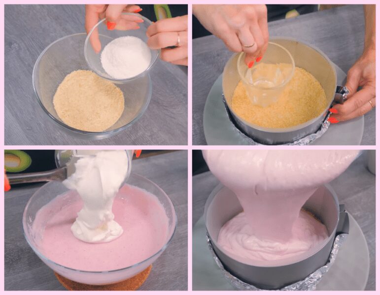 Полуничний мус на основі вершків