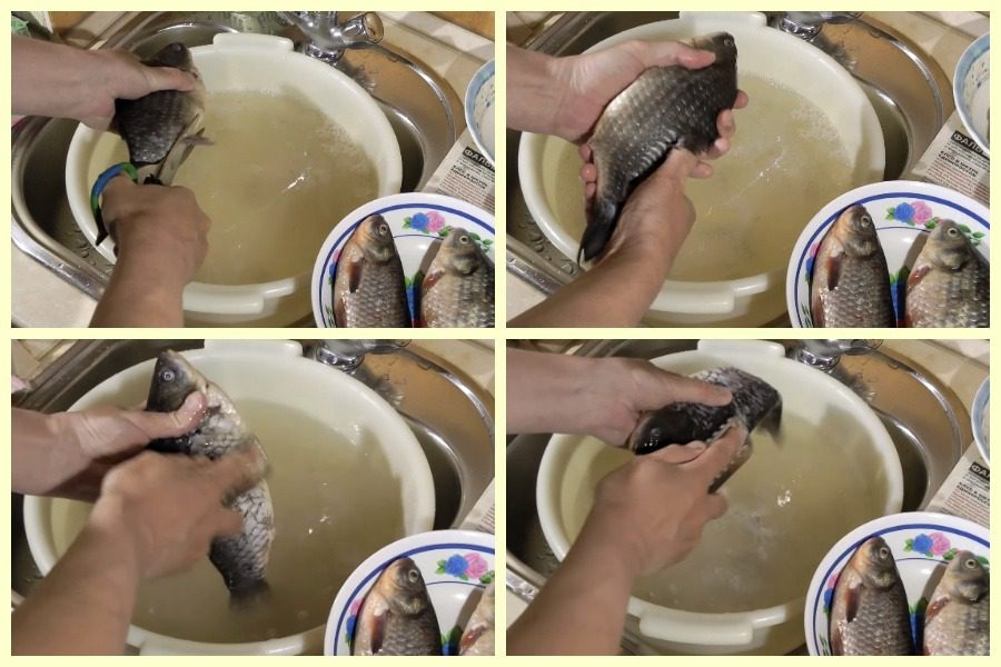 Як легко почистити карася і карпа за 1 хвилину