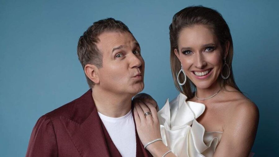 Осадча показала, як з Горбуновим виховує дітей