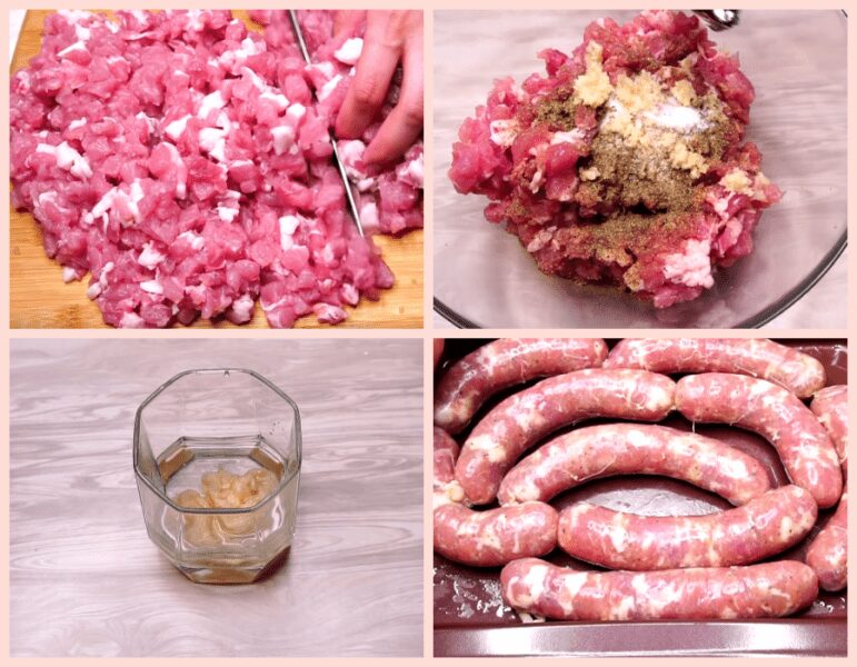 Правильна домашня ковбаса з нехитрих продуктів!