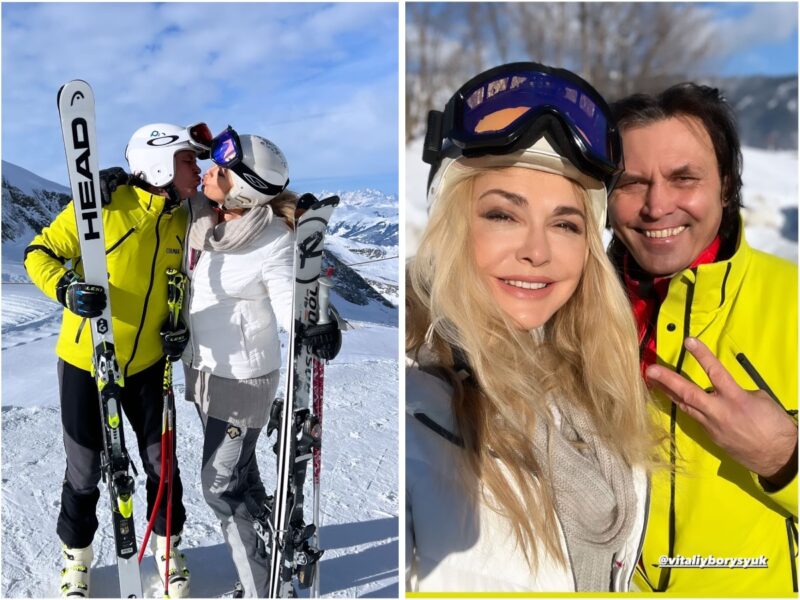 Ольга Сумська показала, як відпочиває з Борисюком на курорті в Австрії