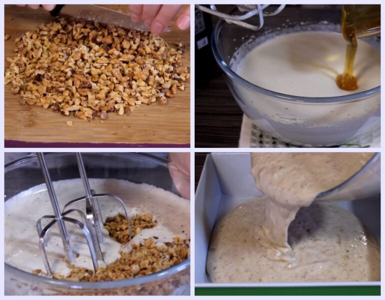 Пиріг з медом і волоськими горіхами